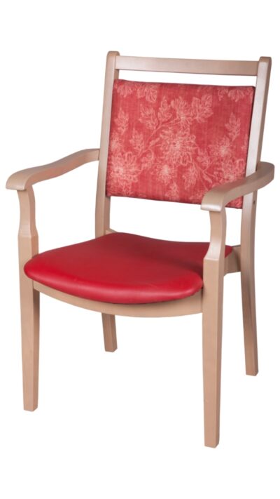 Solid wood Chair With Armrests made of beech - 1391AH