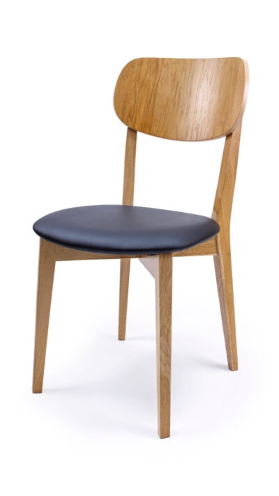 Solid Wood Chair made of Beech or Oak - 1306S, B
