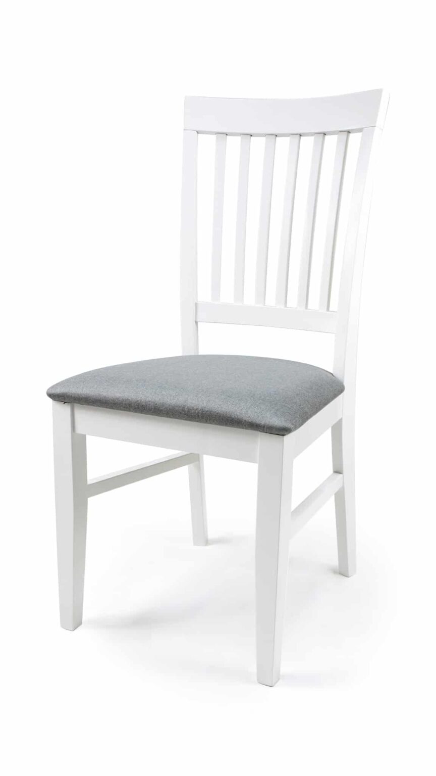 Бял стол масивен от дъб - 1365S | www.mebel.bg