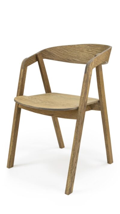 Solid Wood Chair made of Beech or Oak - 1392S1